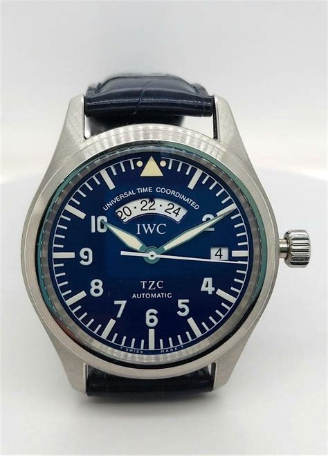 iwc tzc platinum|IWC TZC UTC Platinum Limited Edition GMT Fliegeruhr 3251 .